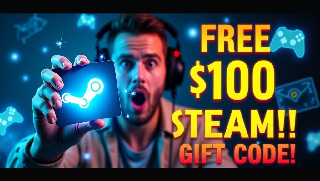 Free Steam Gift Card Code 2025 Generator Alternatives That Actually Work